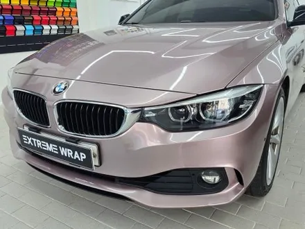 BMW 420i F바디 프로즌 베리 핑크 전체 랩핑/서울 랩핑샵 / 서울 강남