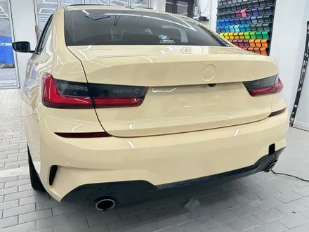 랩핑 사고&보험처리 BMW 330e 아이보리 전체 랩핑 / 강남,개포,서초