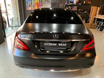 CLS400 사틴 블랙 전체 랩핑 - 강남 랩핑 익스트림랩 - 자동차 랩핑 / 강남,개포,서초