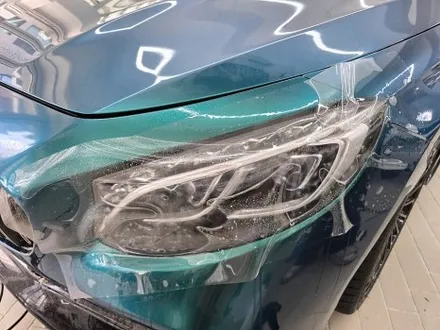 벤츠 S63 AMG 쿠페 로얄 그린 전체 풀랩핑, 전체 크롬 죽이기, 포지드 카본 포인트 랩핑 PPF 보호필름 시공 / 서울 강남