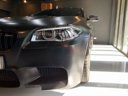 BMW M5 사틴 블랙 전체 랩핑 - 강남 랩핑 - 서초 익스트림 랩 / 강남,개포,서초