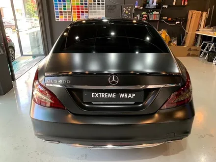 CLS400 사틴 블랙 전체 랩핑 - 강남 랩핑 익스트림랩 - 자동차 랩핑 / 강남,개포,서초