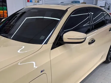 랩핑 사고&보험처리 BMW 330e 아이보리 전체 랩핑 / 강남,개포,서초