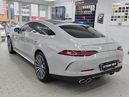 벤츠 AMG GT 4도어 차량에 포르쉐 크레용을 입히다! 전체 랩핑 시공 / 서울 강남