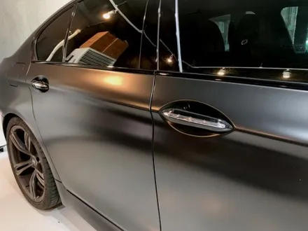 BMW M5 사틴 블랙 전체 랩핑 - 강남 랩핑 - 서초 익스트림 랩 / 강남,개포,서초