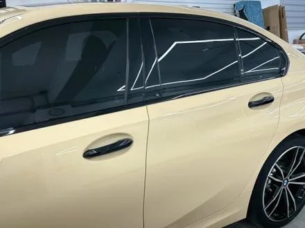 랩핑 사고&보험처리 BMW 330e 아이보리 전체 랩핑 / 강남,개포,서초