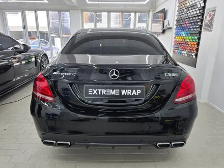 벤츠 C63 AMG  울트론 전체 블랙 PPF / 서울 강남