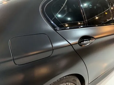 BMW M5 사틴 블랙 전체 랩핑 - 강남 랩핑 - 서초 익스트림 랩 / 강남,개포,서초