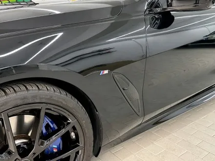 BMW 840i 고광택 유광 블랙 전체랩핑 - 탑폴리에 8시리즈 / 강남,개포,서초