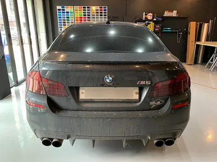 BMW M5 사틴 블랙 전체 랩핑 - 강남 랩핑 - 서초 익스트림 랩 / 강남,개포,서초