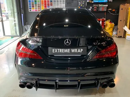 벤츠 CLA45 AMG \'사틴 옐로우\' 전체 랩핑 - 강남 랩핑 - 익스트림 랩 - 자동차 랩핑 / 강남,개포,서초