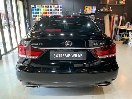 렉서스 LS460 에이버리 슈프림 유광 실버 전체랩핑 - 자동차 랩핑 비용 - 렉서스 랩핑 / 강남,개포,서초