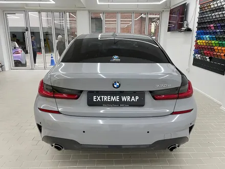 BMW 330e 랩핑 사고 보험처리 LB \'카키 그린\' / 강남,개포,서초