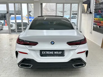 BMW 840i 고광택 유광 블랙 전체랩핑 - 탑폴리에 8시리즈 / 강남,개포,서초