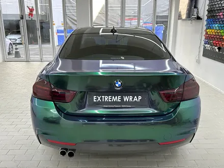 BMW 428i F32 \'다이아몬드 오로라 그린\' 전체랩핑 고광택 / 강남,개포,서초