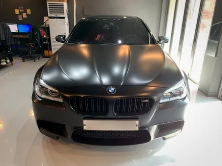 BMW M5 사틴 블랙 전체 랩핑 - 강남 랩핑 - 서초 익스트림 랩 / 강남,개포,서초