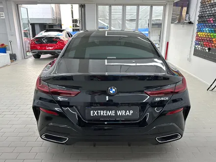 BMW 840i 고광택 유광 블랙 전체랩핑 - 탑폴리에 8시리즈 / 강남,개포,서초