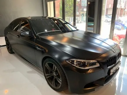 BMW M5 사틴 블랙 전체 랩핑 - 강남 랩핑 - 서초 익스트림 랩 / 강남,개포,서초