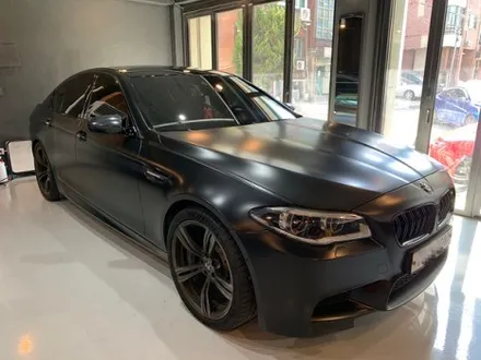 BMW M5 사틴 블랙 전체 랩핑 - 강남 랩핑 - 서초 익스트림 랩 / 강남,개포,서초