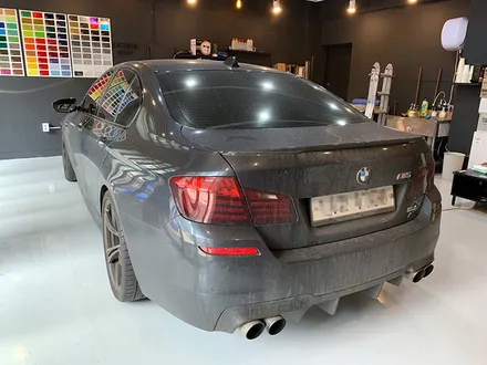 BMW M5 사틴 블랙 전체 랩핑 - 강남 랩핑 - 서초 익스트림 랩 / 강남,개포,서초