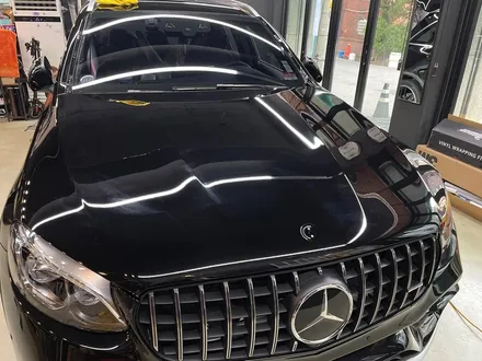 벤츠 GLC63 AMG \'다이아몬드 그레이\' 전체랩핑 - 차량 랩핑 - 익스트림 랩 / 강남,개포,서초