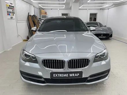 BMW 528i 카키 그린 LB 고광택 랩핑 - 자동차 전체 랩핑 / 강남,개포,서초