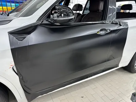 BMW X5 사틴 블랙 반무광 전체 랩핑 [강남 랩핑샵] / 강남,개포,서초