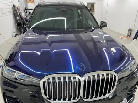 BMW X7 고광택 차량 전체 랩핑 - LB \'탄자나이트 블루\' / 강남,개포,서초