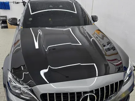 벤츠 C63 AMG  울트론 전체 블랙 PPF / 서울 강남