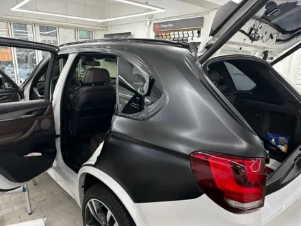 BMW X5 사틴 블랙 반무광 전체 랩핑 [강남 랩핑샵] / 강남,개포,서초