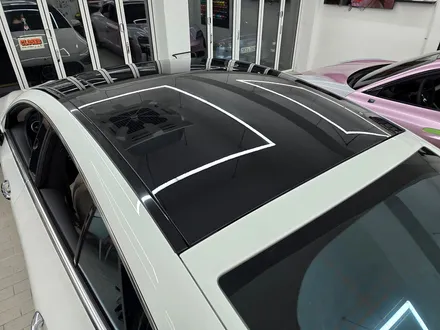 벤츠 AMG GT43 AMG 전체 크롬 죽이기, 루프 스킨으로 더욱 포스 있게!! 고광택 유광 블랙 / 서울 강남