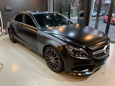 CLS400 사틴 블랙 전체 랩핑 - 강남 랩핑 익스트림랩 - 자동차 랩핑 / 강남,개포,서초