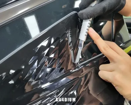 천안 랩핑 기아 K8 그릴 포함 전체 크롬죽이기 성지 / 아산 음봉면