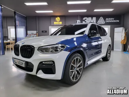 BMW X3 부분랩핑, 사고 전 상태로 원상복구 / 아산 음봉면