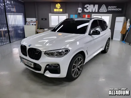 BMW X3 부분랩핑, 사고 전 상태로 원상복구 / 아산 음봉면