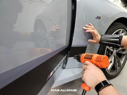BMW M240i 하이그로시 부분랩핑 순정 데칼 시공 후기 / 아산 음봉면