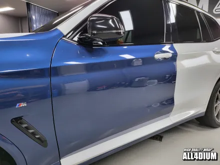 BMW X3 부분랩핑, 사고 전 상태로 원상복구 / 아산 음봉면