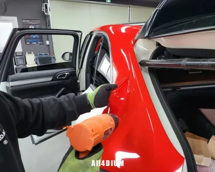 전체 랩핑 제거 후 크롬죽이기 시공까지 / 청주 평택 홍성 세종 / 아산 음봉면