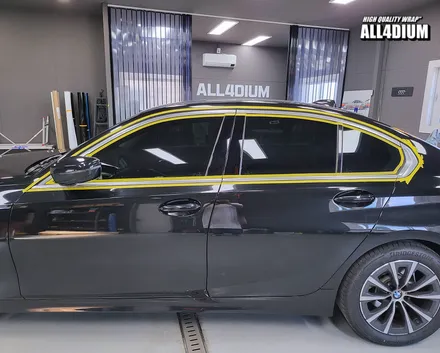 아산랩핑 BMW G20 3시리즈 크롬죽이기 잘하는곳 / 아산 음봉면
