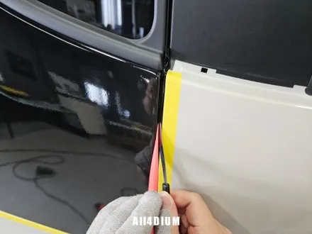 더 뉴 기아 레이 시그니처 트림 블랙으로 전체 랩핑 / 아산 평택 당진 공주 / 아산 음봉면