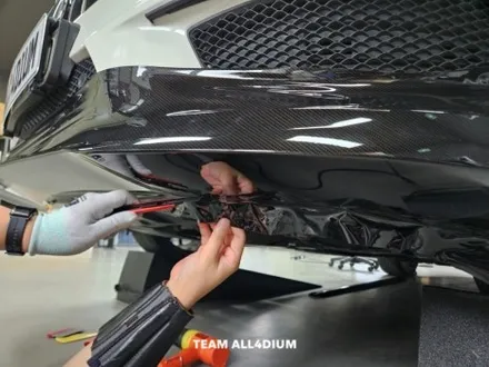 벤츠 CLA AMG 카본 크롬죽이기 랩핑 / 평택 안성 청주 / 아산 음봉면