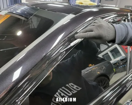 벤츠 C클래스 전체 크롬죽이기 시공 / 청주 세종 대전 랩핑 / 아산 음봉면