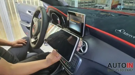 i♥오토인 2016 벤츠 CLA200d 와이드 모니터, M2C200A 셋탑박스 장착