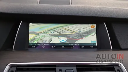 i♥오토인 BMW 535i GT 내비게이션 안드로이드 셋탑 모토로이드 장착 테스트 영상