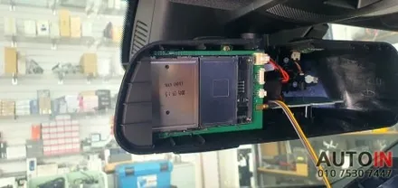 i♥오토인 벤츠 E클래스 E200 순정 ECM 룸미러 하이패스 카드인식 오류 수리