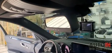 i♥오토인 벤츠 E클래스 E200 순정 ECM 룸미러 하이패스 카드인식 오류 수리