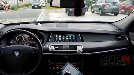 i♥오토인 BMW 535i GT 내비게이션 안드로이드 셋탑 모토로이드 장착 테스트 영상