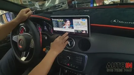 i♥오토인 2016 벤츠 CLA200d 와이드 모니터, M2C200A 셋탑박스 장착