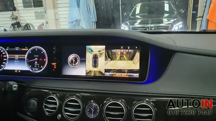 i♥오토인 2015 벤츠 S350 순정 어라운드 뷰 전방 카메라 고장 수리 교체