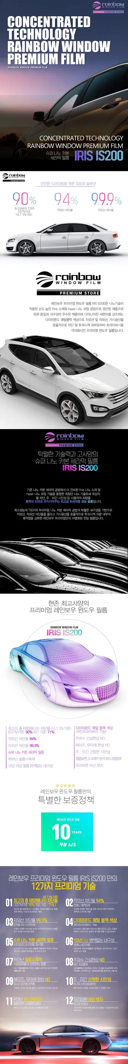i♥오토인 2013 BMW X6 내차만들기 프로젝트 / 레인보우 IS 200 썬팅 + 유리막 + 사이드스텝 장착 외
